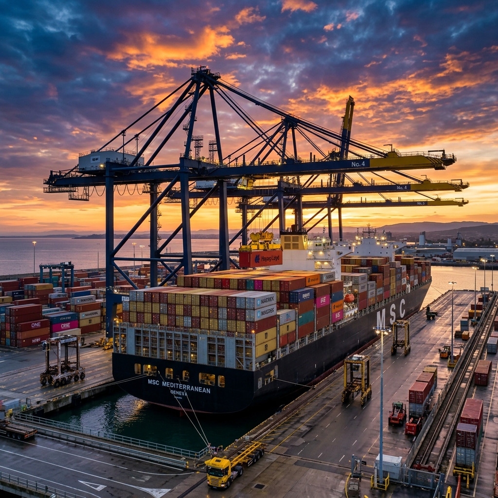 Iraq Global Cargo ocean container terminal port operations
